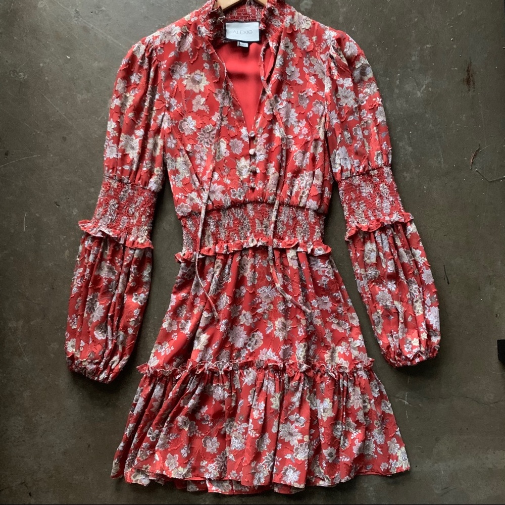 ALEXIS Rosewell Dress in Saffron Floral